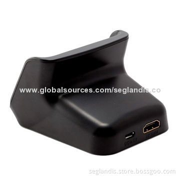 HDMI Cable Docking Station for Samsung S3 with 5V DC, 500mA Output